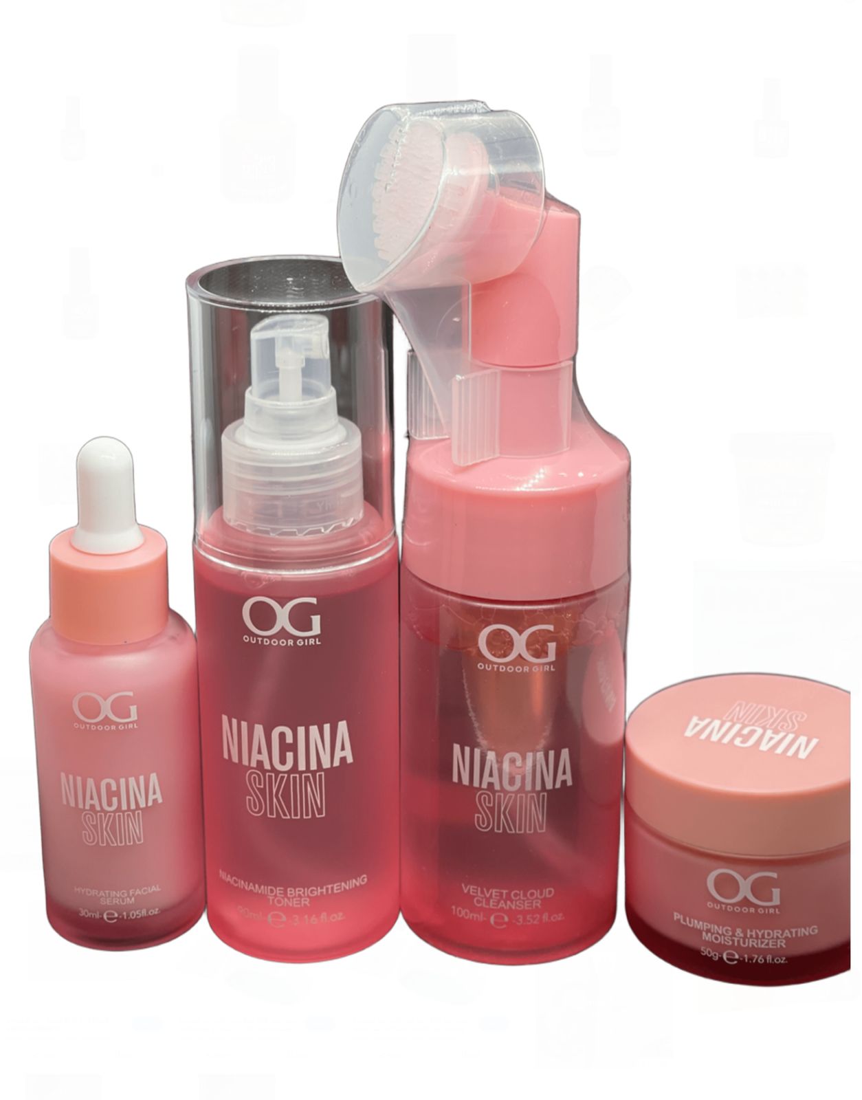 بكج الوجة بالنياسيناميد 4قطع OG