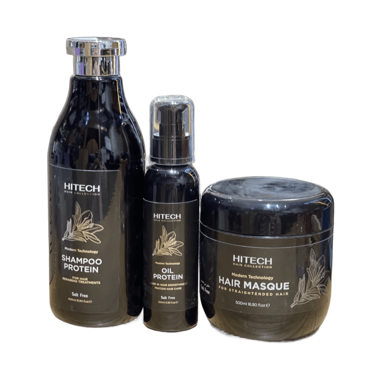 بكج الشعر Hitech الخالي من الاملاح