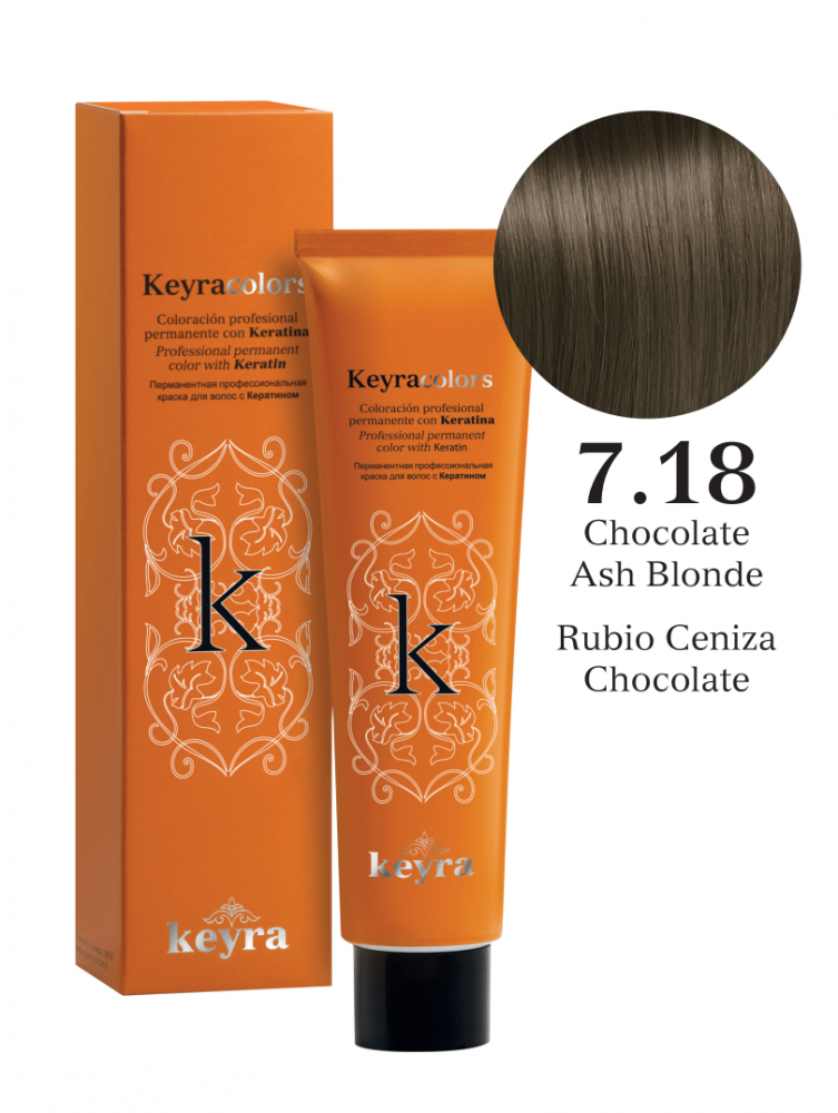 صبغة keyra درجة 7.18