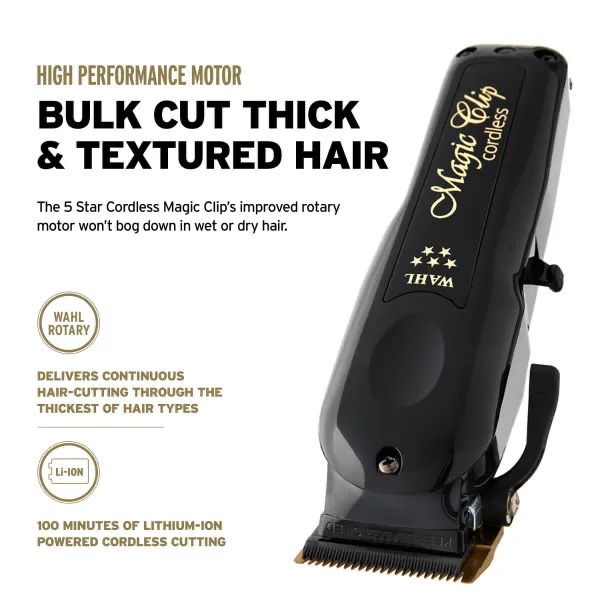 طقم ماكنات حلاقة WAHL BARBER COMBO - صورة 4