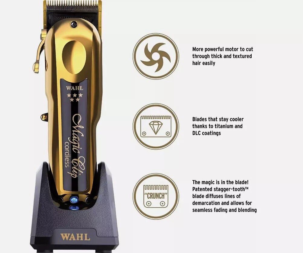 ماكنة حلاقة WAHL MAGIC CLIP GOLD - صورة 1